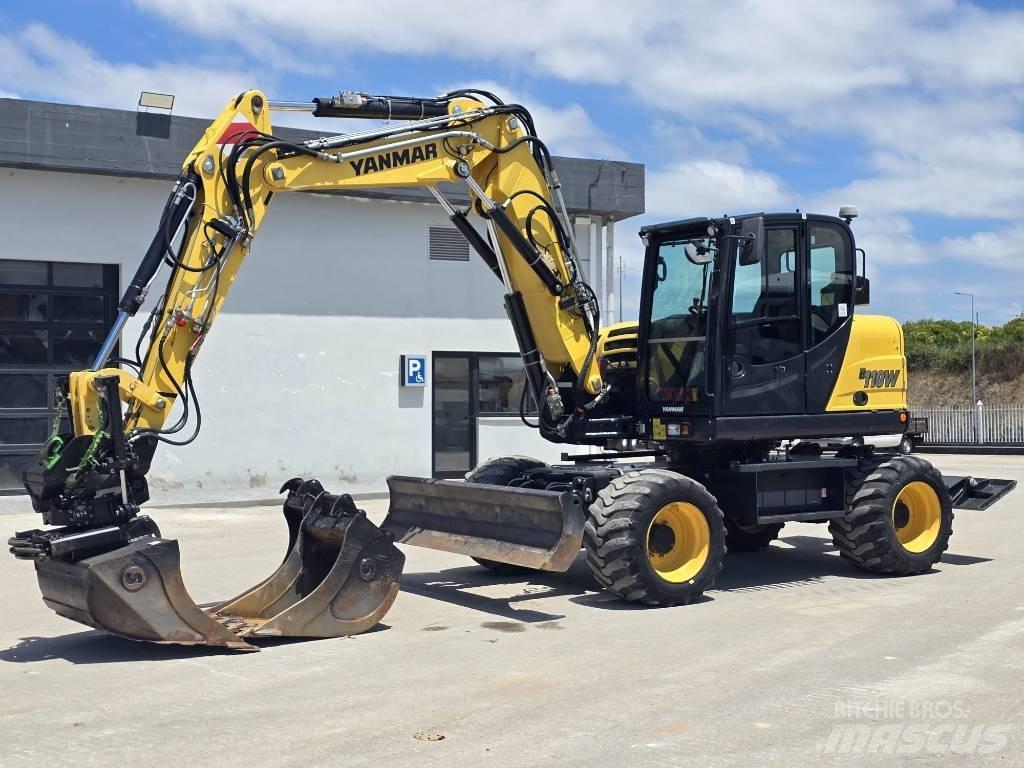 Yanmar B 110 W Ratasekskavaatorid