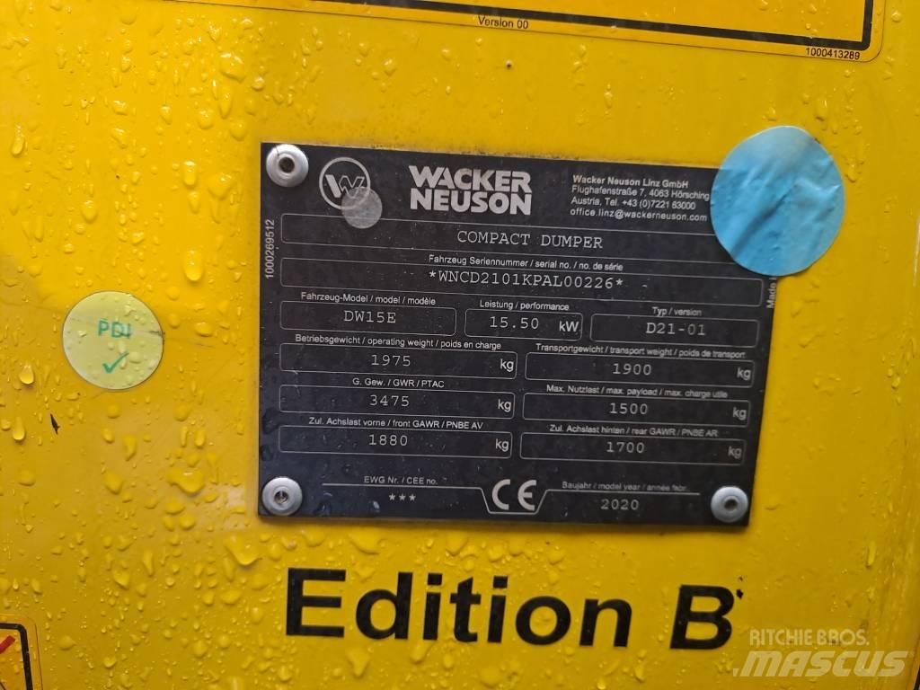 Wacker Neuson DW15e Väikekallurid