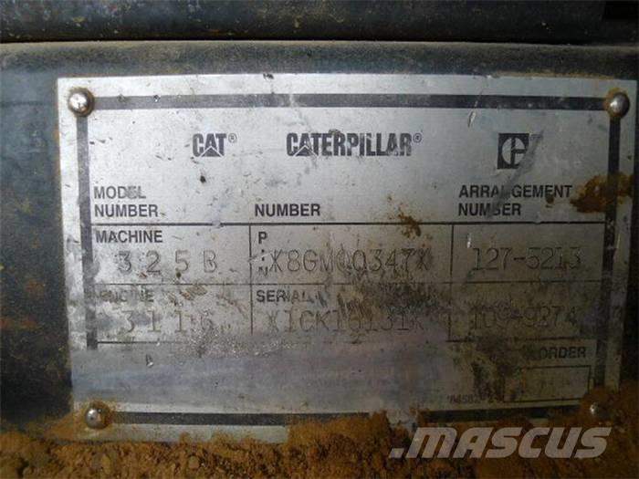 CAT 325 B Roomikekskavaatorid