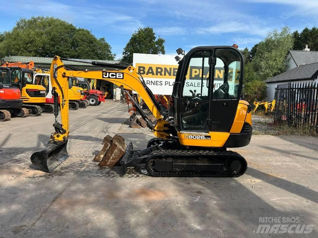 JCB 8026 CTS Miniekskavaatorid < 7 t