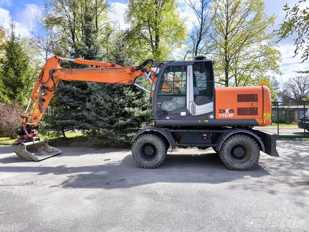 Hitachi ZX 140 W-3 Ratasekskavaatorid
