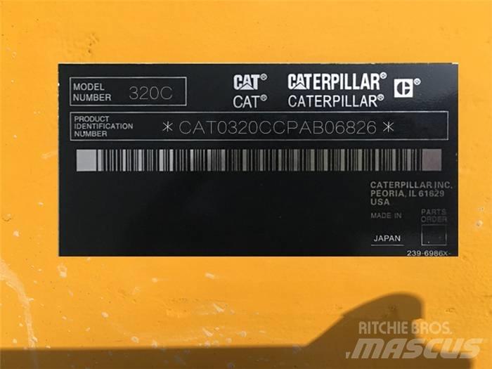 CAT 320 C L Roomikekskavaatorid