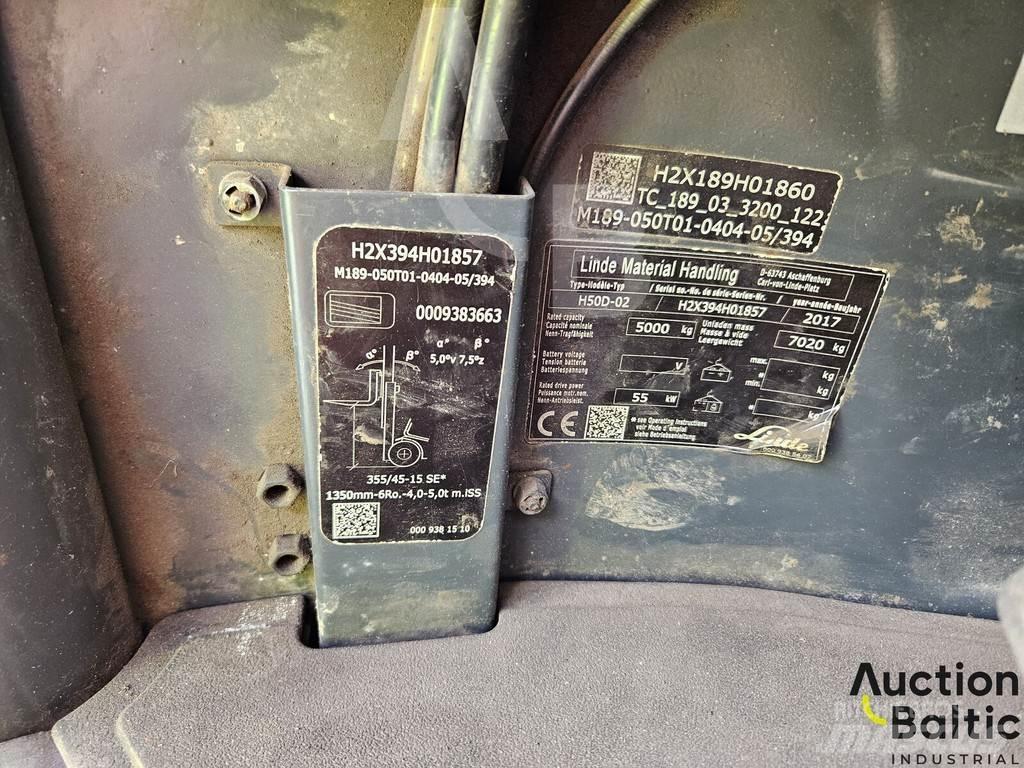 Linde H50D-02 Diiseltõstukid