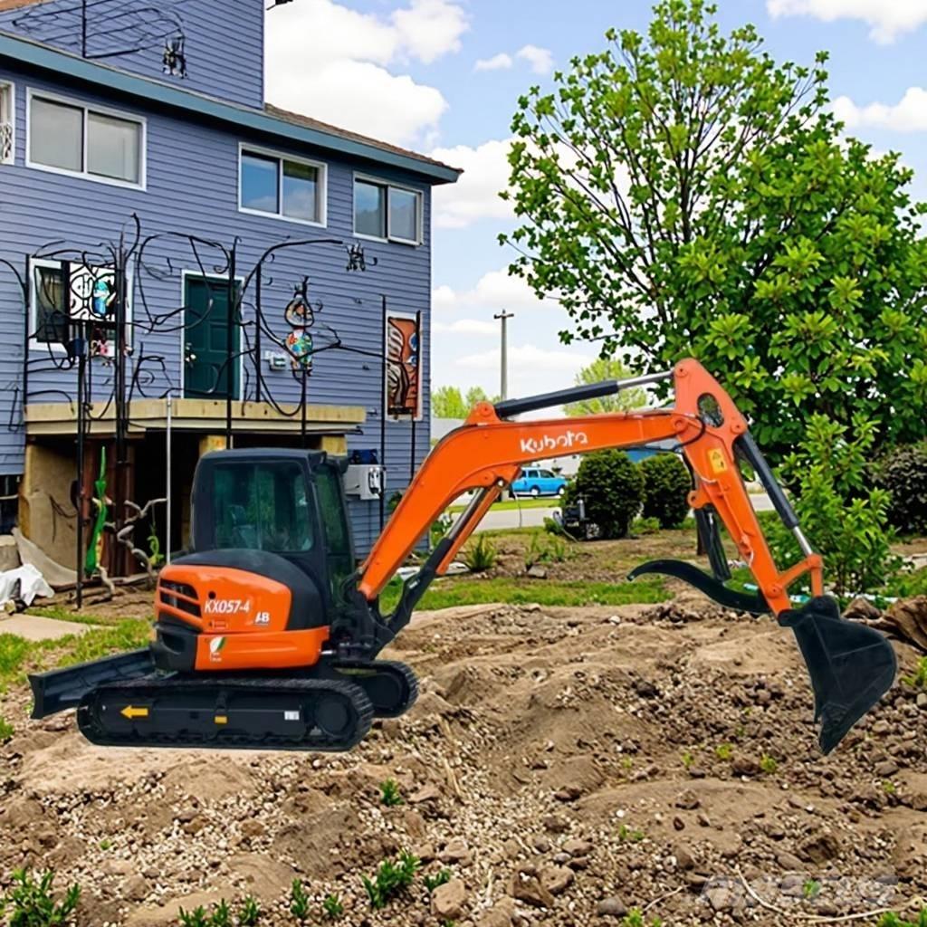 Kubota KX057-4 Miniekskavaatorid < 7 t
