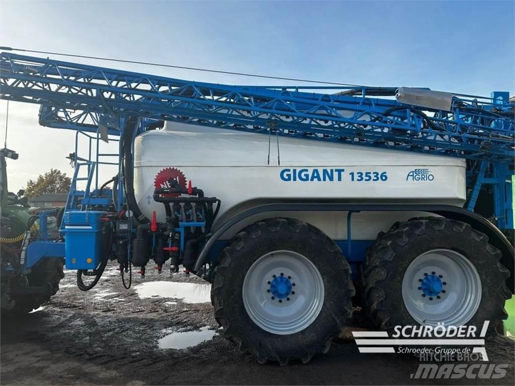Agrio GIGANT 13500 Haagispritsid