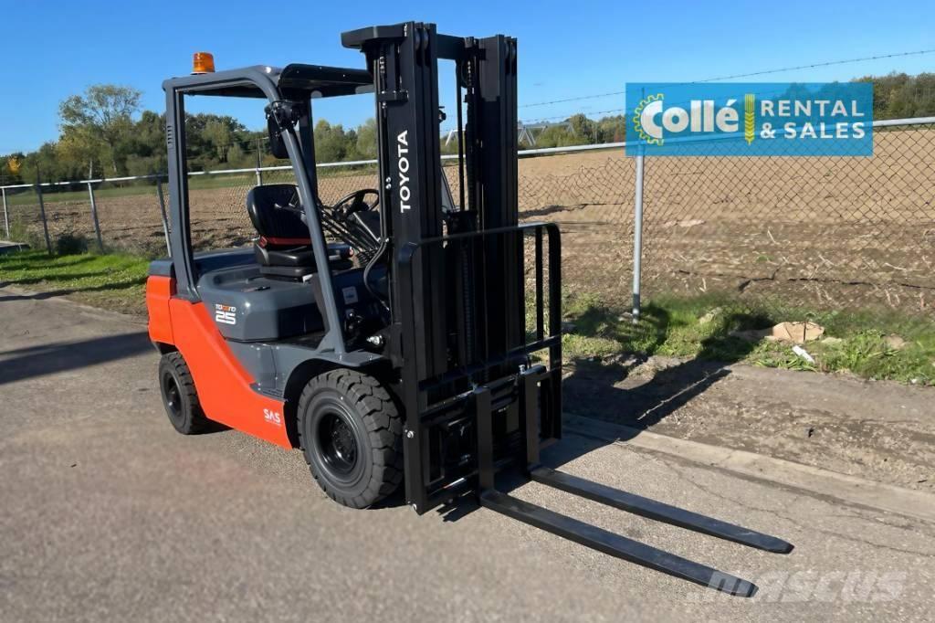 Toyota 8 FDF 25 | 2022 Diiseltõstukid
