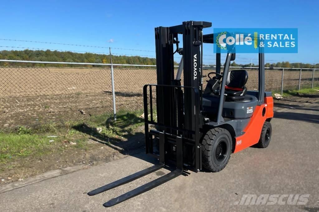 Toyota 8 FDF 25 | 2022 Diiseltõstukid