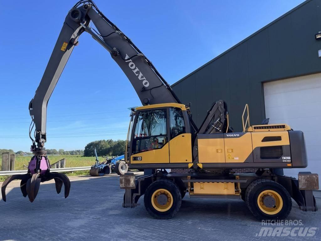 Volvo EW 210 MH Materjalikäitlusmasinad