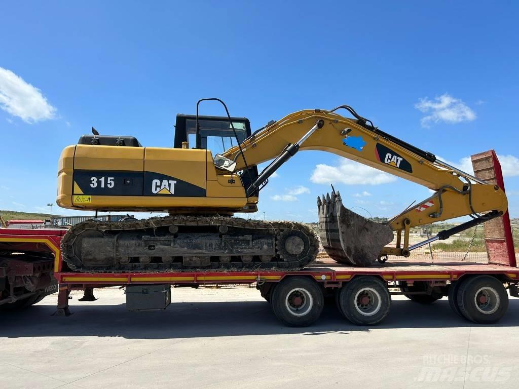 CAT 315B Roomikekskavaatorid