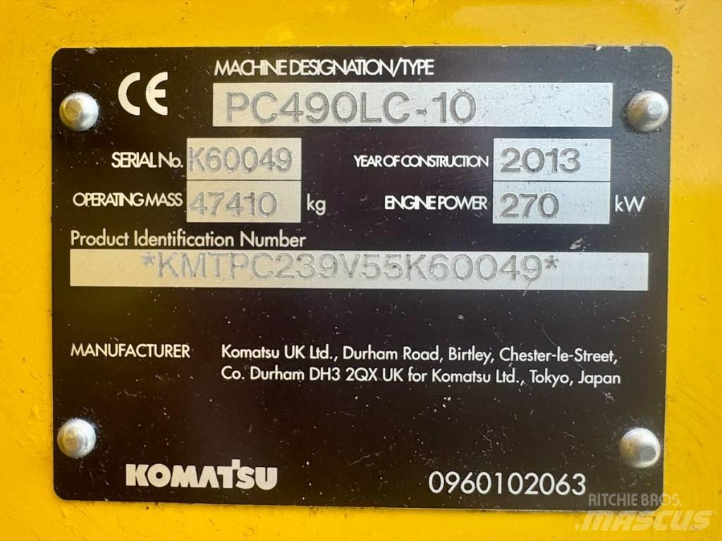 Komatsu PC 490 LC-10 Roomikekskavaatorid