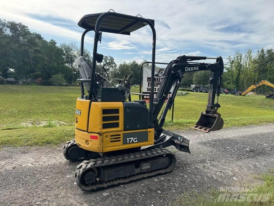John Deere 17 G Miniekskavaatorid < 7 t