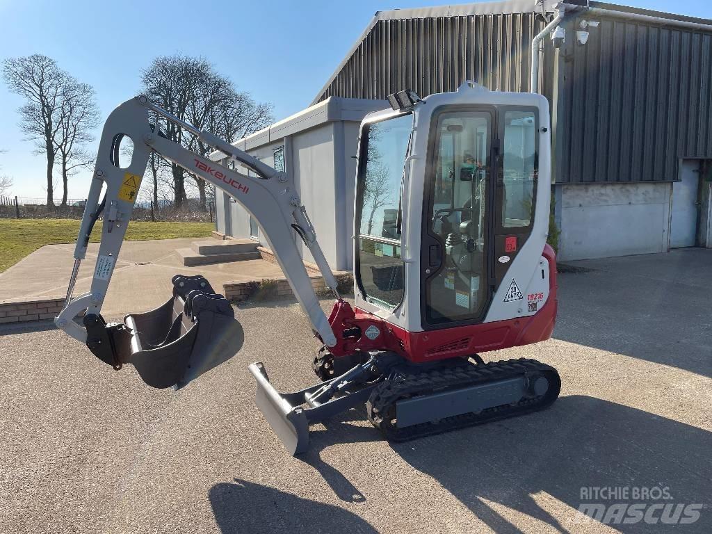 Takeuchi TB 216 Miniekskavaatorid < 7 t