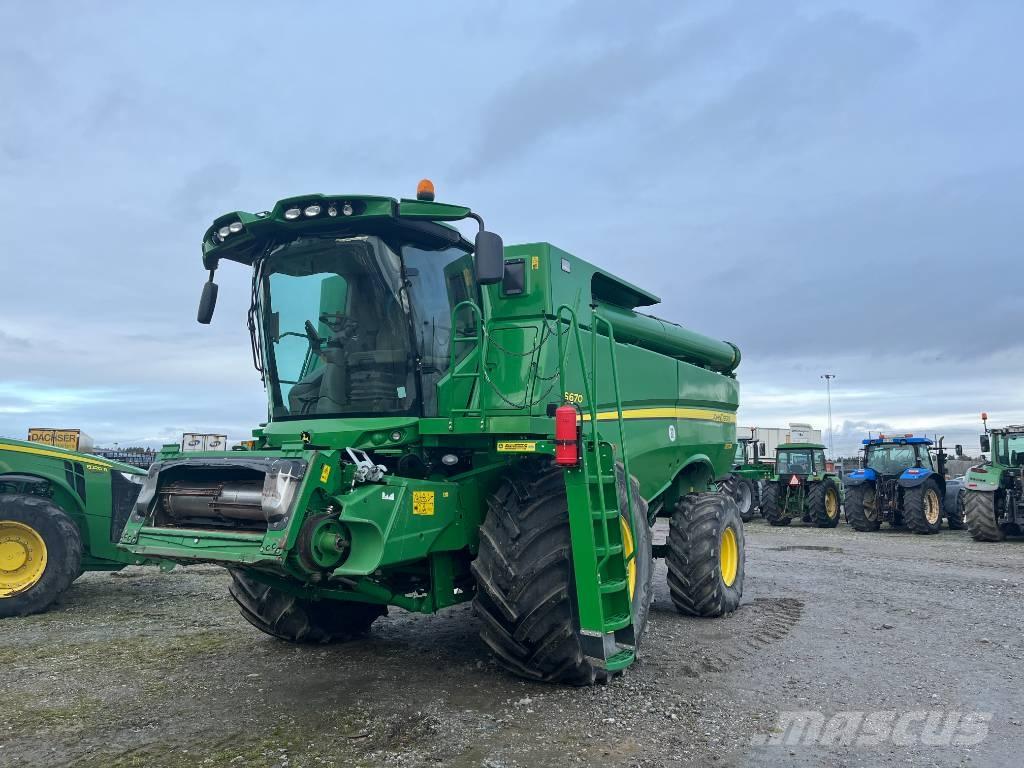 John Deere S 670 Teraviljakombainid