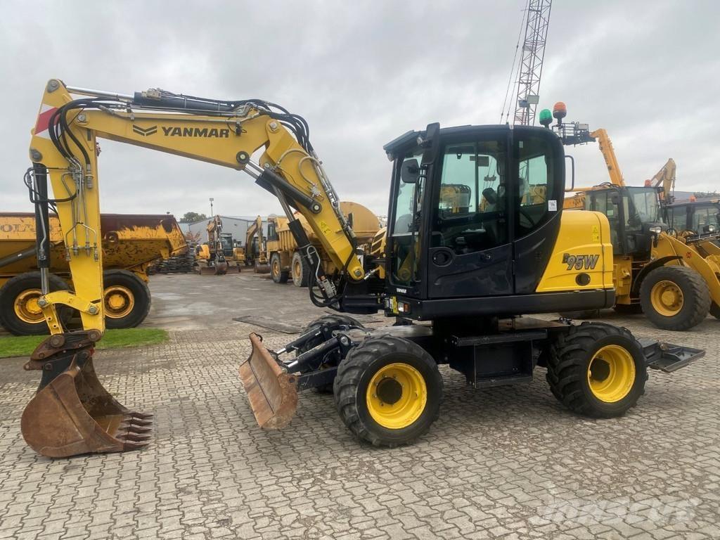 Yanmar B95w NVT Ratasekskavaatorid
