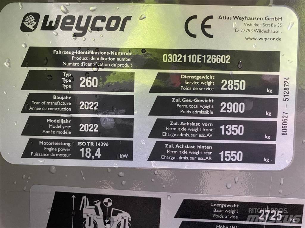 Weycor AW260 Pinnaserullid