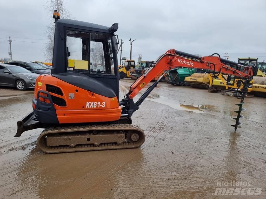Kubota KX 61-3 Miniekskavaatorid < 7 t