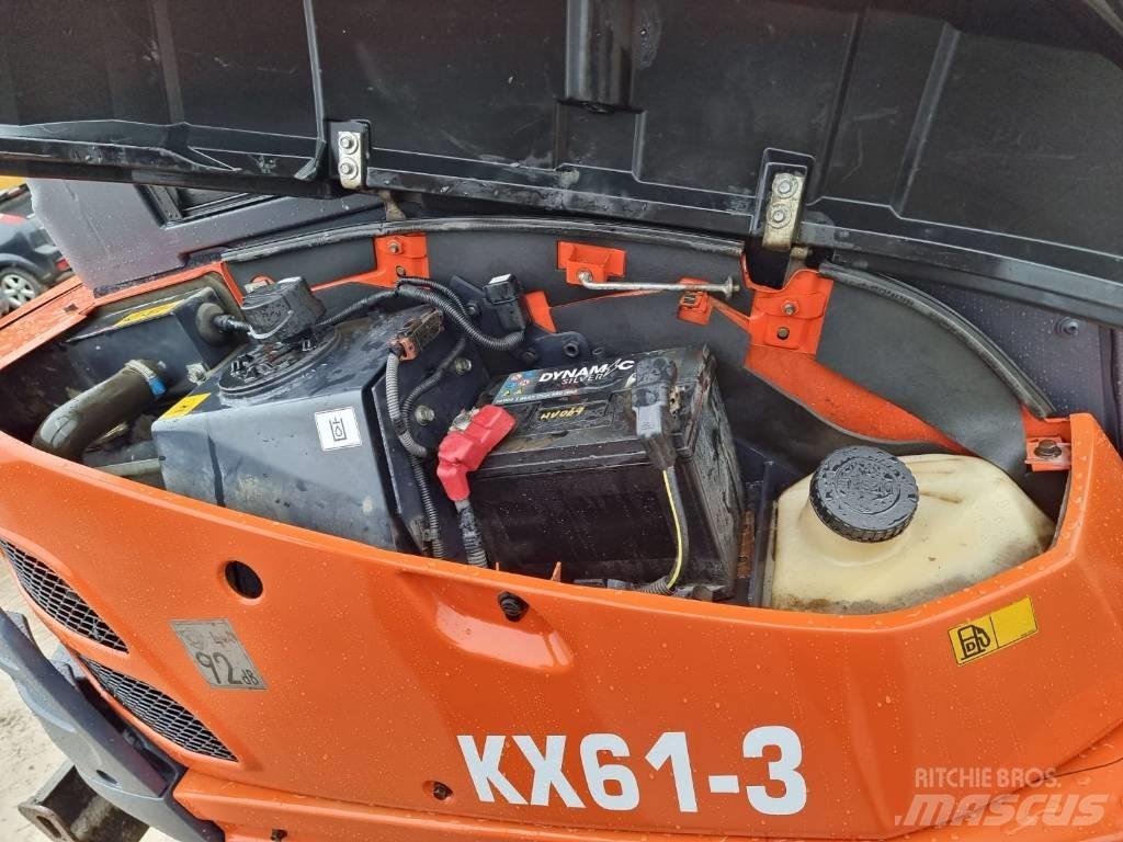 Kubota KX 61-3 Miniekskavaatorid < 7 t