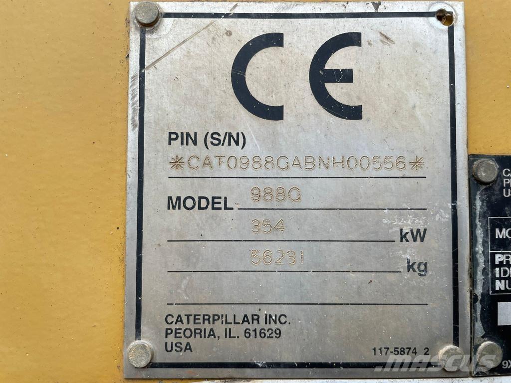 CAT 988G Rataslaadurid