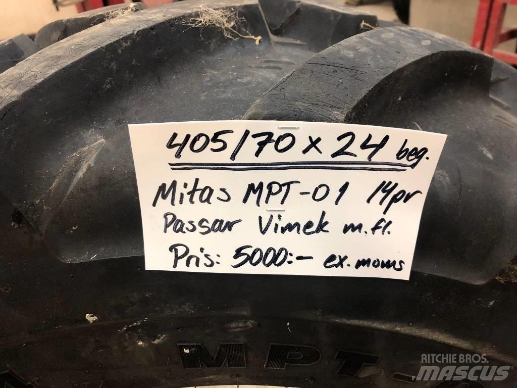 Mitas 405/70x24 Rehvid, rattad ja veljed
