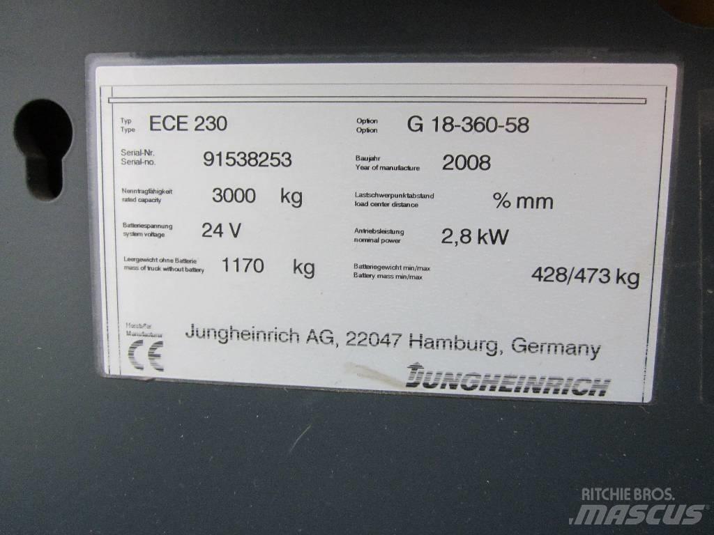 Jungheinrich ECE230 Elektritõstukid