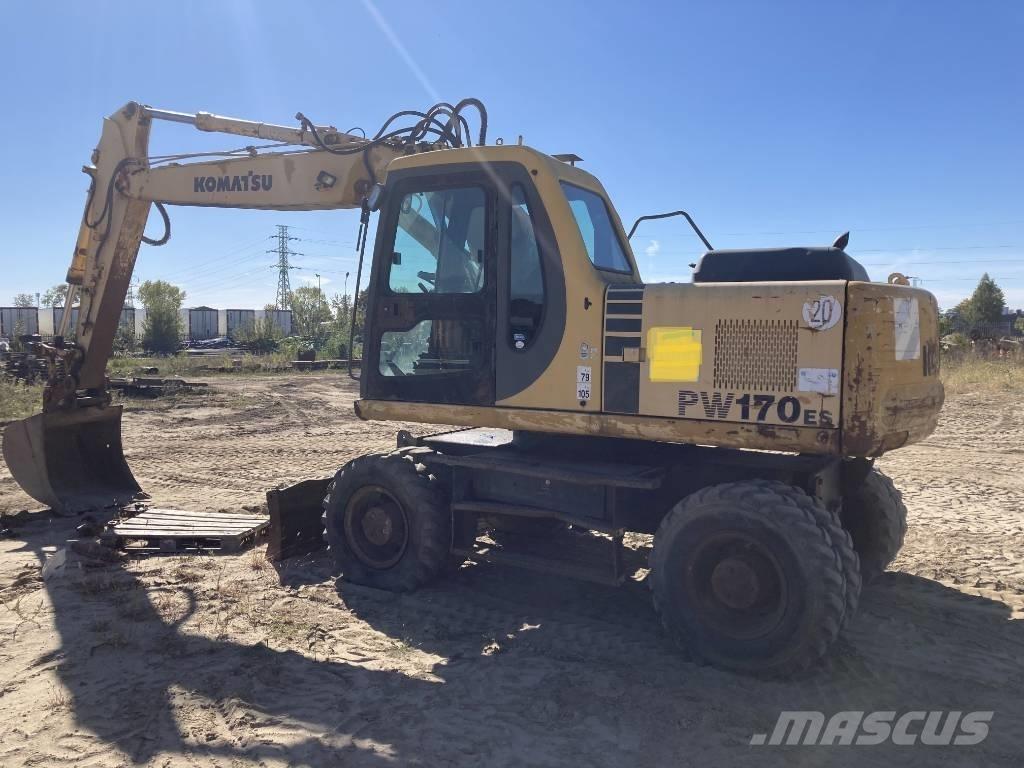 Komatsu PW 170-6 Ratasekskavaatorid