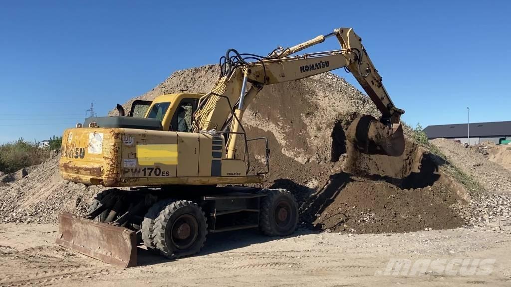 Komatsu PW 170-6 Ratasekskavaatorid