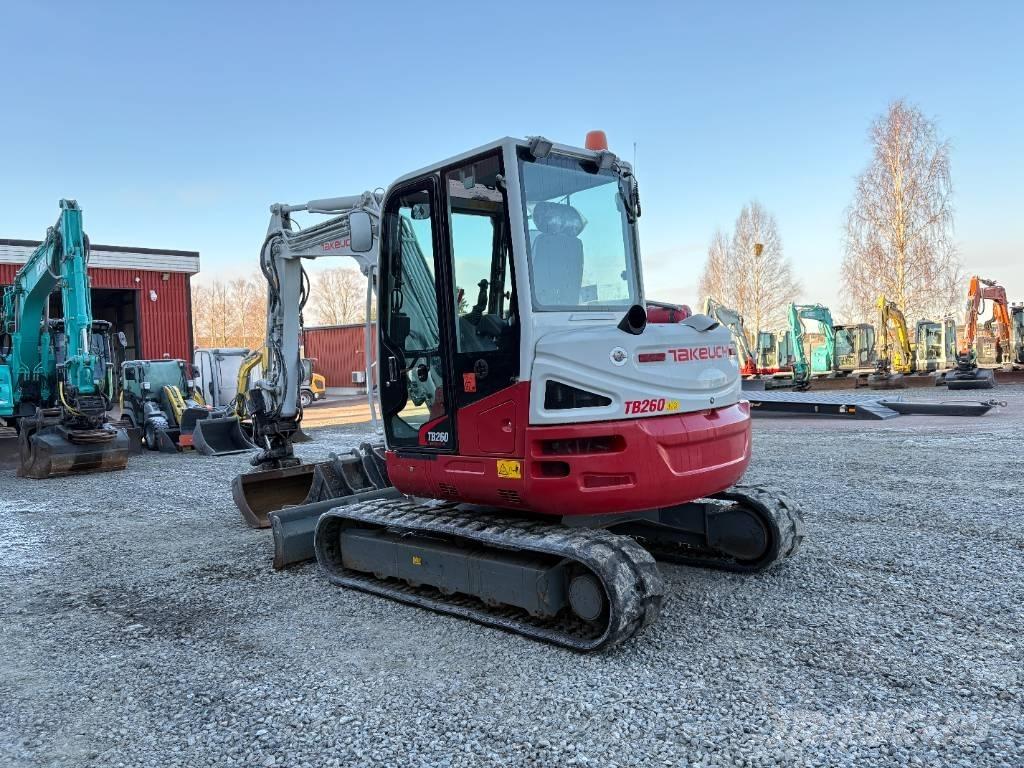 Takeuchi TB260 Miniekskavaatorid < 7 t