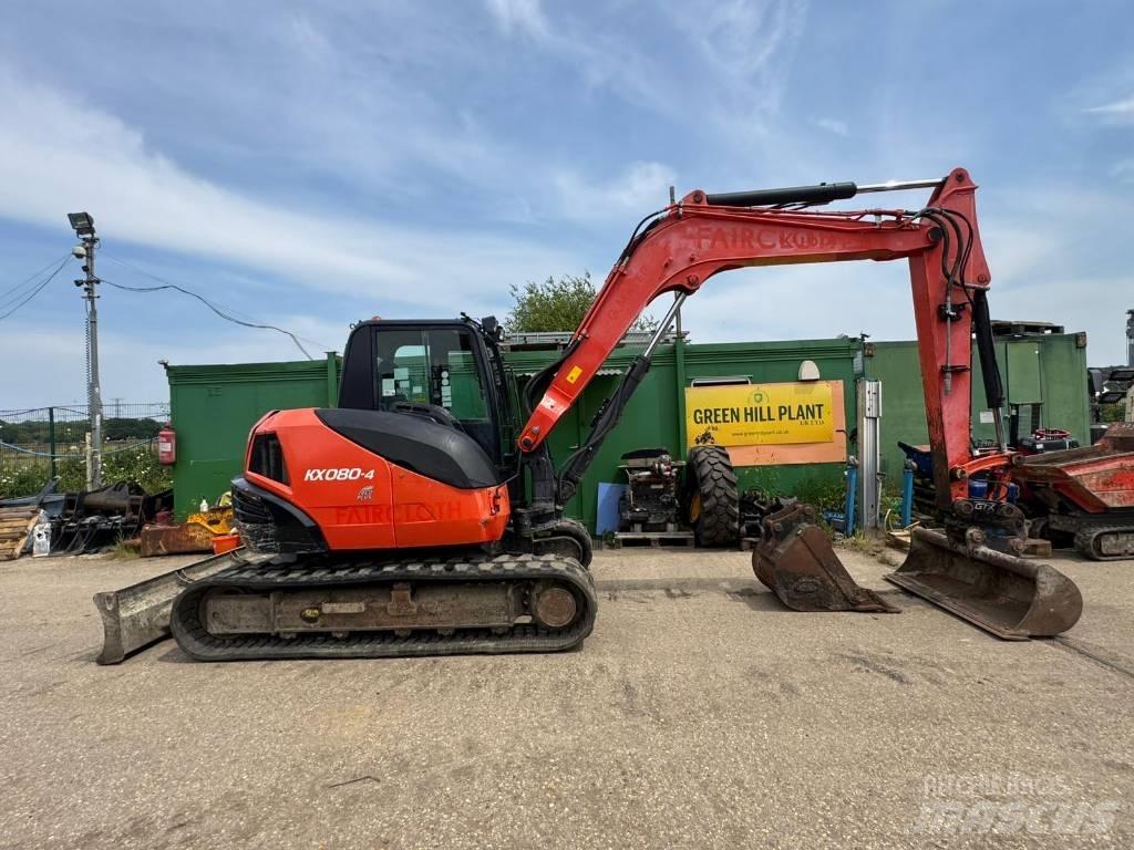 Kubota KX 008-4 Miniekskavaatorid < 7 t