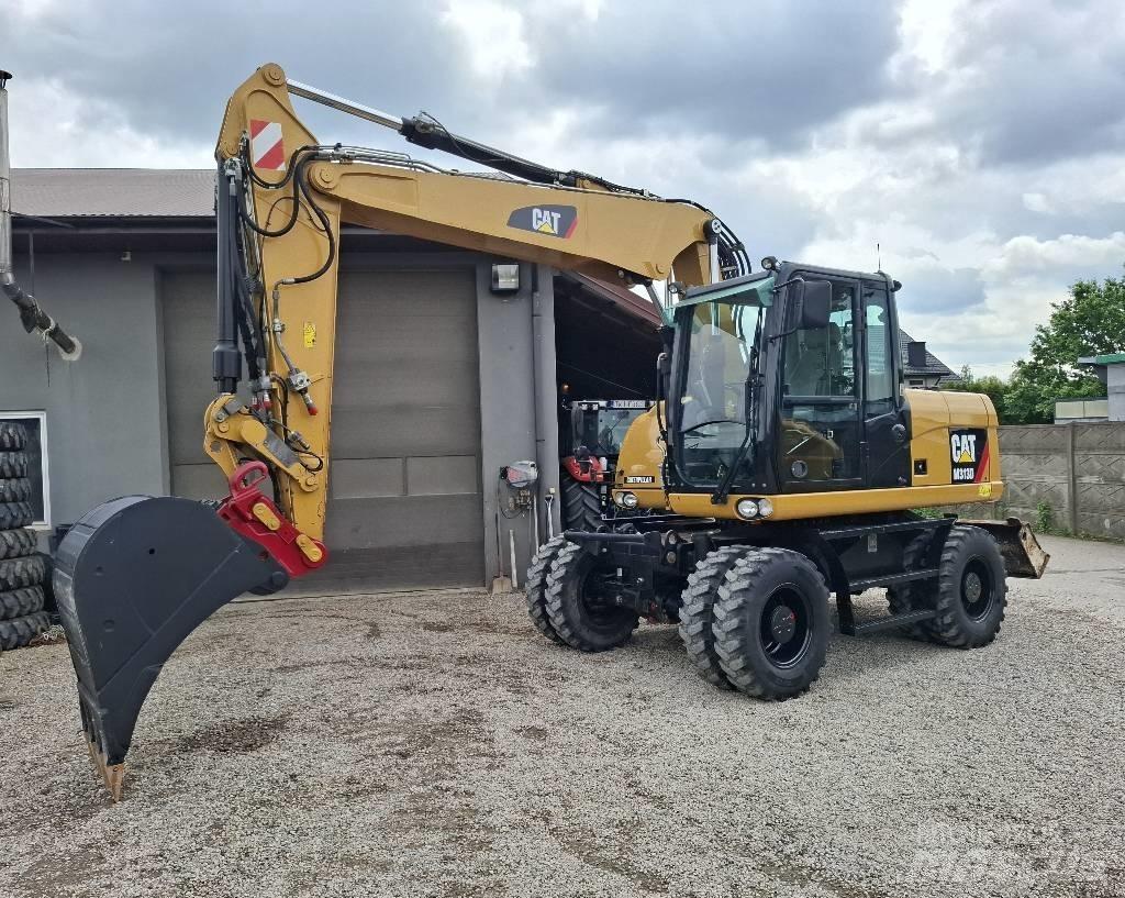 CAT 313 D Ratasekskavaatorid