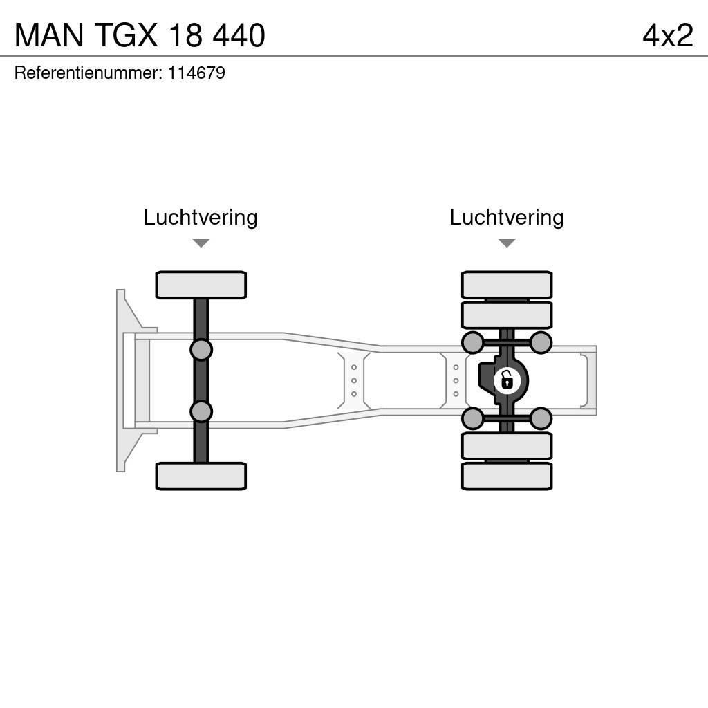 MAN TGX 18 440 Sadulveokid