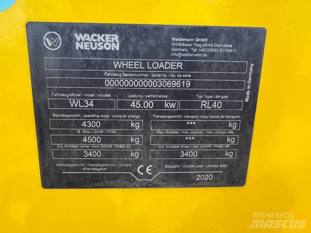 Wacker Neuson WL34 Rataslaadurid