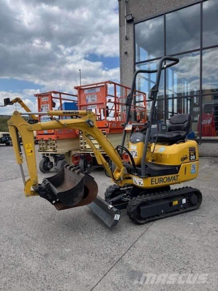 Komatsu PC 09-1 Miniekskavaatorid < 7 t