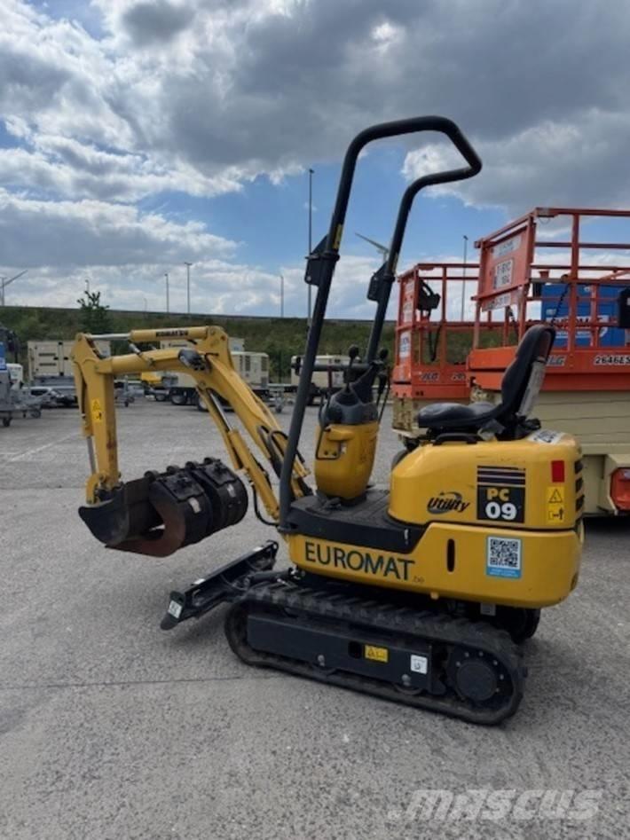 Komatsu PC 09-1 Miniekskavaatorid < 7 t