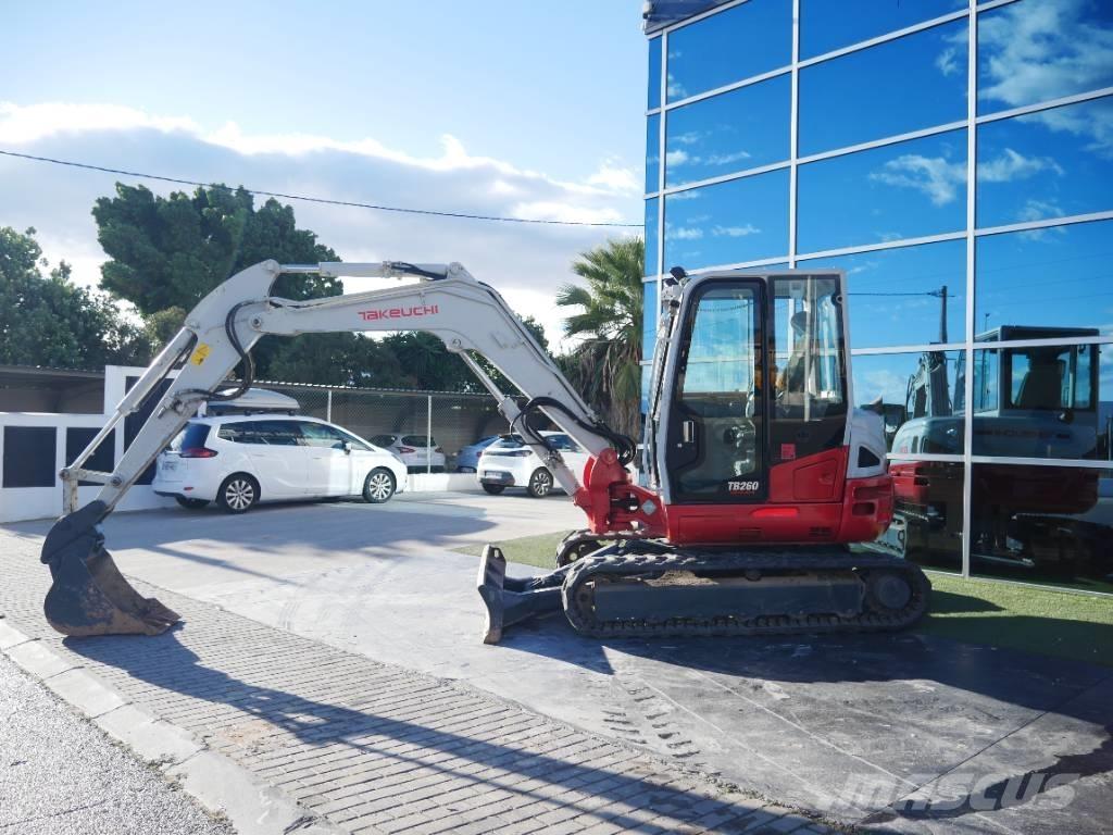 Takeuchi TB 260 Miniekskavaatorid < 7 t