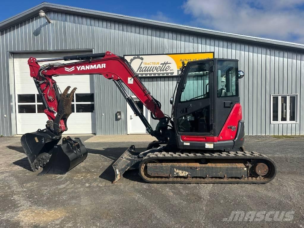 Yanmar Vio 80-1A Roomikekskavaatorid
