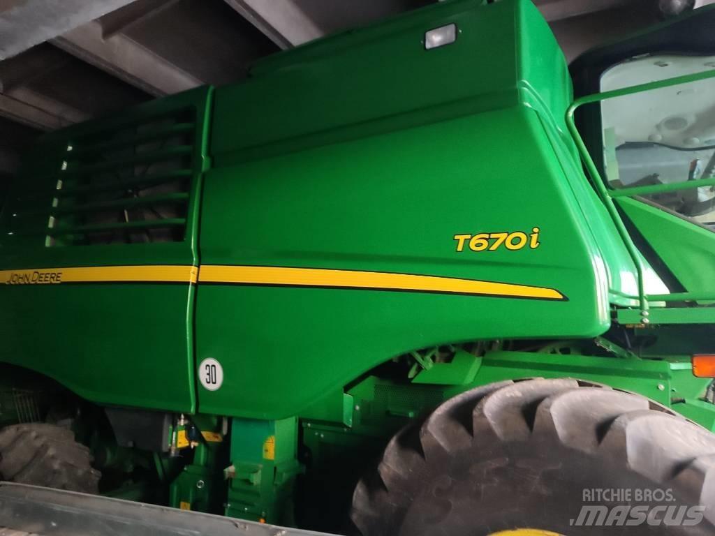 John Deere T 670 i Teraviljakombainid