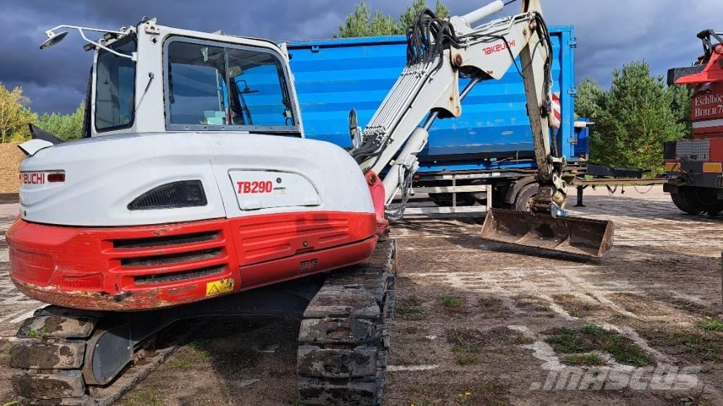Takeuchi TB 290 Roomikekskavaatorid