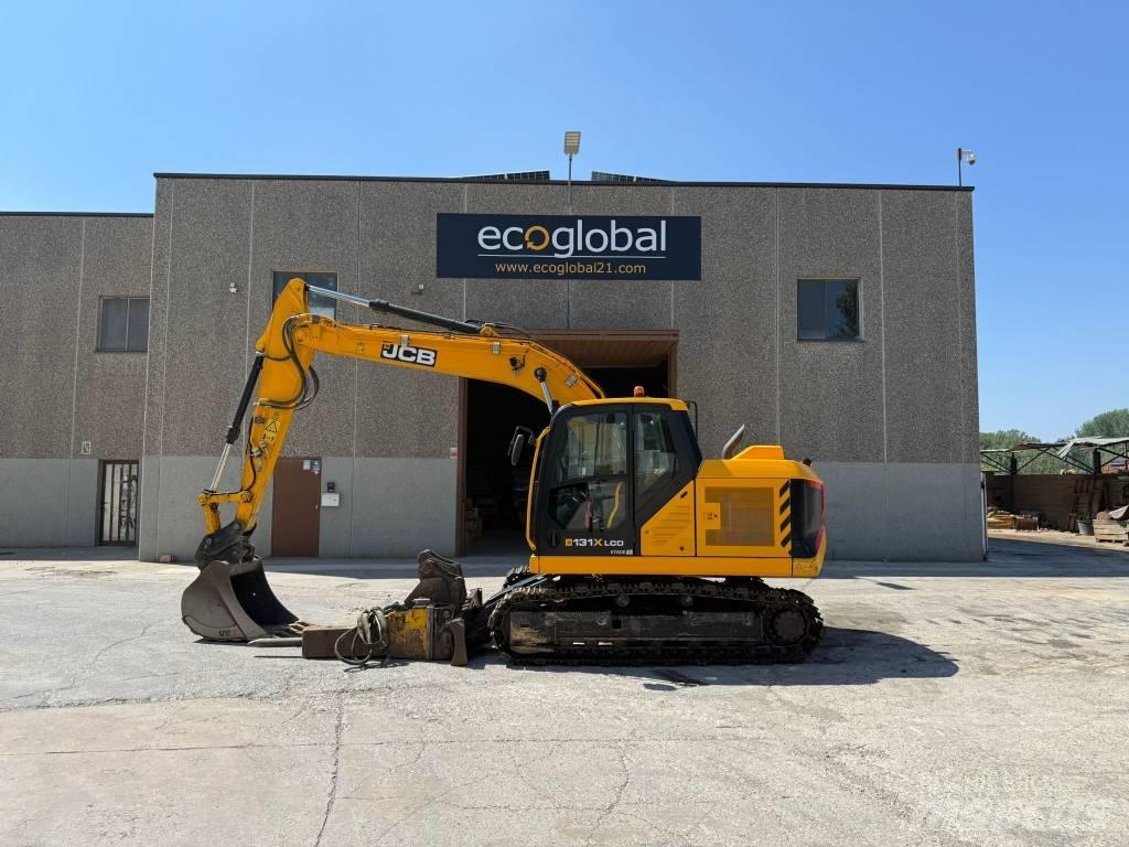 JCB 131 X LCD Roomikekskavaatorid