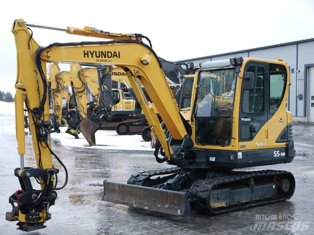 Hyundai R 55-9A Miniekskavaatorid < 7 t