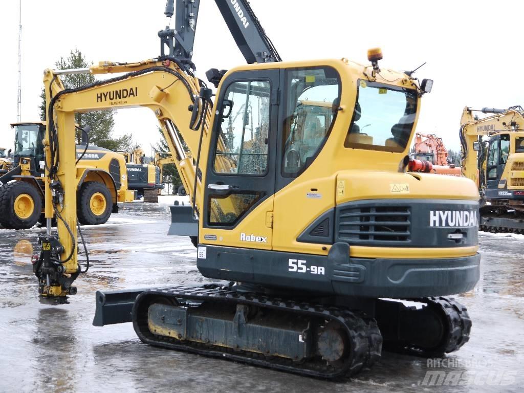 Hyundai R 55-9A Miniekskavaatorid < 7 t