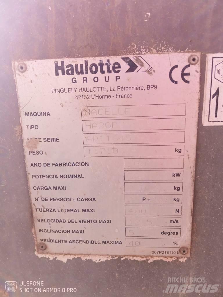 Haulotte HA 20 PX Iseliikuvad poomtõstukid