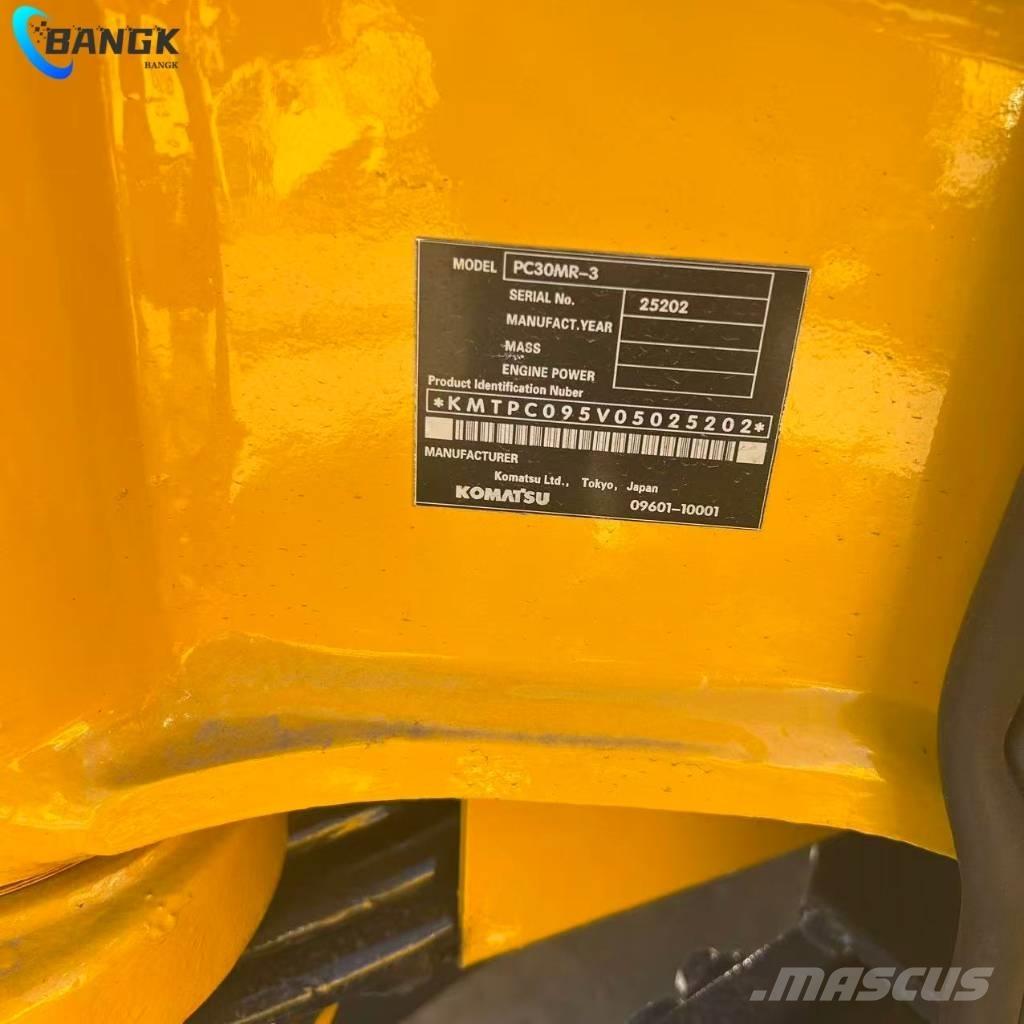 Komatsu PC 30 MR-3 Miniekskavaatorid < 7 t