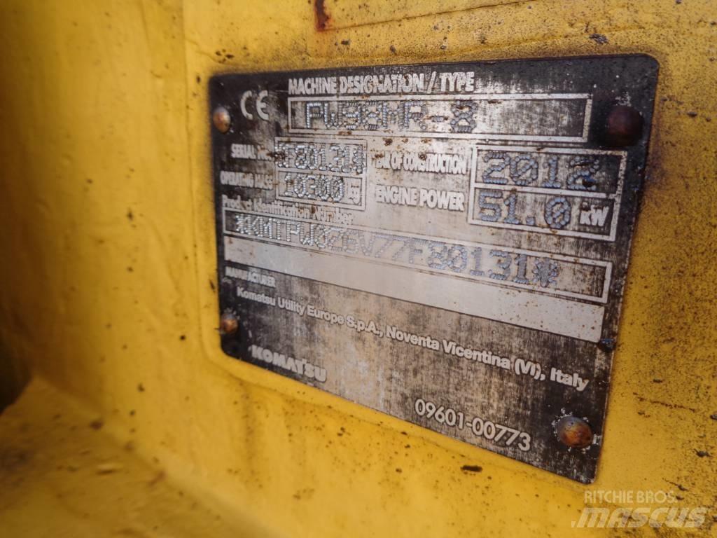 Komatsu PW 98 MR-6 Ratasekskavaatorid