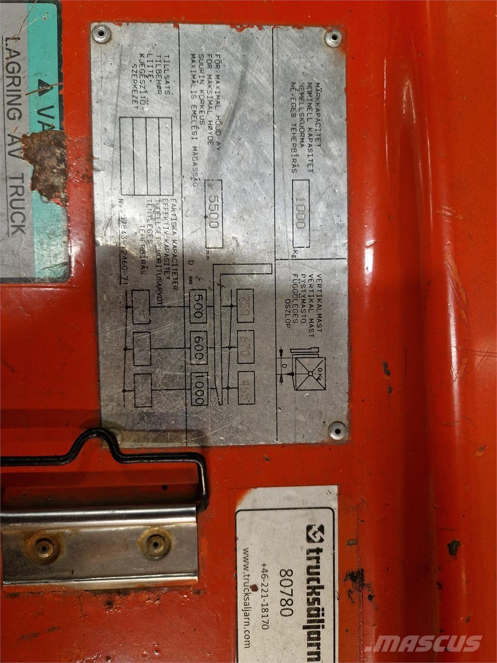 Toyota FBESF15 Elektritõstukid