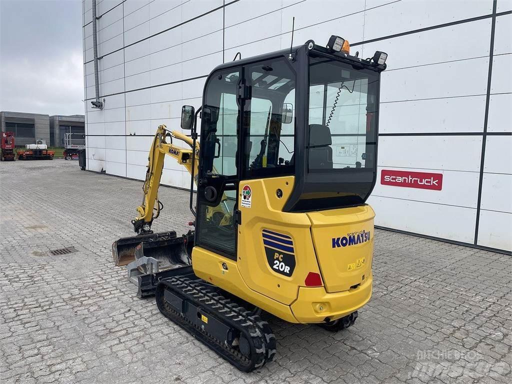 Komatsu PC20R-5 Ratasekskavaatorid