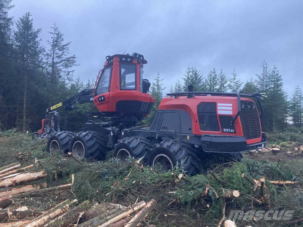 Komatsu 931XC Harvesterid