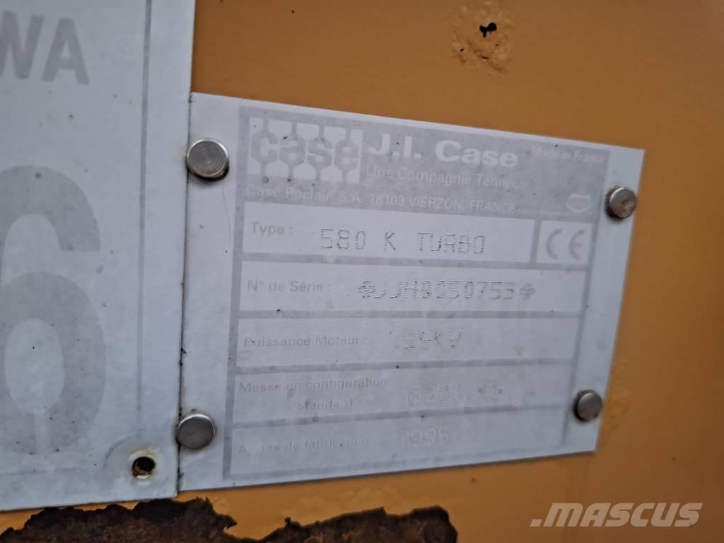 CASE 580 K Turbo Ekskavaatorlaadurid