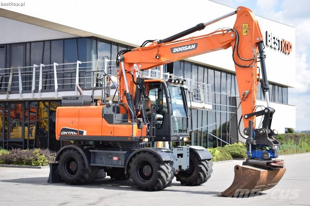Doosan DX 170 W-5 Ratasekskavaatorid