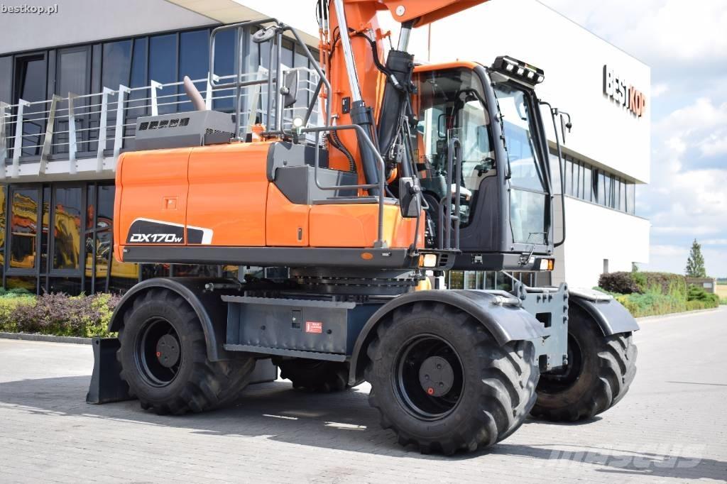 Doosan DX 170 W-5 Ratasekskavaatorid