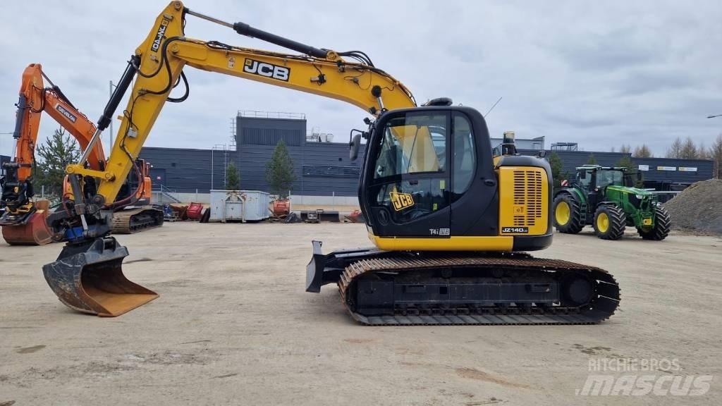 JCB JZ 140 LC Roomikekskavaatorid